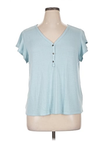 a.n.a. A New Approach Short Sleeve Top (view 1)