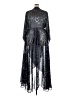 City Chic 100% Polyester Black Coat Size 24 (estimated) - photo 2