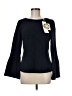 Etcetera Black Long Sleeve Top Size 8 - photo 1