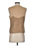 Vince. 100% Polyester Tan Sleeveless Blouse Size S - photo 2