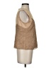 Vince. 100% Polyester Tan Sleeveless Blouse Size S - photo 4