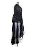 City Chic 100% Polyester Black Coat Size 24 (estimated) - photo 4