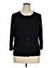 Ellen Tracy Black Cardigan Size XL - photo 1