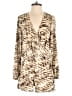 G by GUESS Animal Print Tan Romper Size XS - photo 1