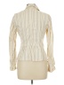 Kenar 100% Cotton Stripes Ivory Blazer Size 10 - photo 2