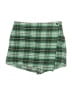 Free People 100% Cotton Plaid Green Skort Size 6 - photo 1