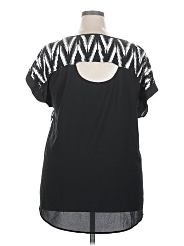 Eyeshadow Short Sleeve Blouse (view 2)