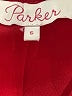Parker Burgundy Cocktail Dress Size 6 - photo 8