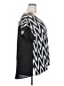 Eyeshadow 100% Rayon Black Short Sleeve Blouse Size 2X - photo 4
