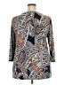 SJS Paisley Blue 3/4 Sleeve Blouse Size 2X - photo 2