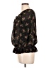 Guess 100% Polyester Black 3/4 Sleeve Blouse Size L - photo 5