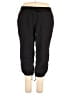 RBX Solid Black Casual Pants Size 2X - photo 1