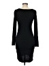 Leith Solid Black Cocktail Dress Size M - photo 2