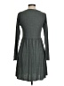Mi ami Solid Gray Casual Dress Size S - photo 2