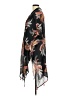 Ultra Pink 100% Rayon Black Kimono One size - photo 5
