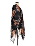 Ultra Pink 100% Rayon Black Kimono One size - photo 4