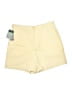 Dockers 100% Cotton Solid Yellow Shorts Size 12 - photo 1