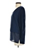 MICHAEL Michael Kors Blue 3/4 Sleeve Blouse Size S (petite) - photo 5