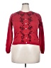 Erika Red Cardigan Size XL (estimated) - photo 1