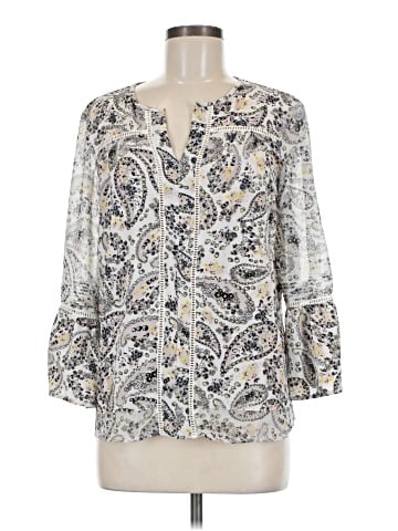 Fever 3/4 Sleeve Blouse (view 1)