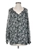 CAbi Green Long Sleeve Blouse Size S - photo 1
