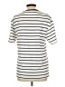 Zara Stripes Ivory Short Sleeve Turtleneck Size L - photo 2