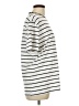 Zara Stripes Ivory Short Sleeve Turtleneck Size L - photo 4