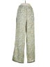 Lucy Paris Floral Green Casual Pants Size M - photo 1