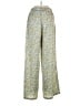 Lucy Paris Floral Green Casual Pants Size M - photo 2