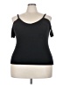 Hot Kiss Black Short Sleeve Top Size 3X - photo 1