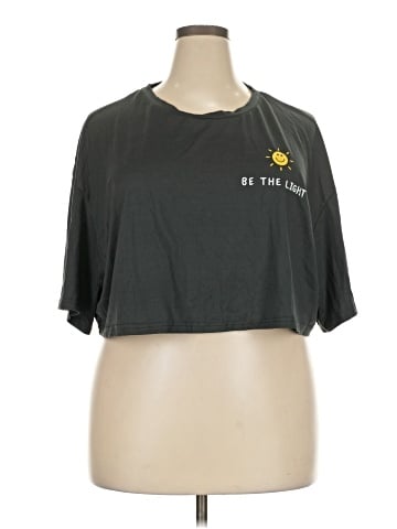 Shein Curve Short Sleeve Top (view 1)