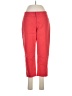 Apt. 9 Solid Red Casual Pants Size 6 - photo 1