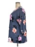 Torrid Floral Blue Pullover Sweater Size 2X Plus (2) - photo 5
