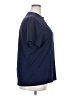 H&M 100% Baumwolle Blue Short Sleeve Top Size XXL - photo 4