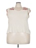 Knox Rose Ivory Sleeveless Blouse Size XXL - photo 1