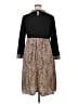BLOOMCHIC Animal Print Brown Casual Dress Size 14 - photo 2