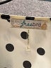 Freebird 100% Polyester Polka Dots Ivory Cocktail Dress Size L - photo 7