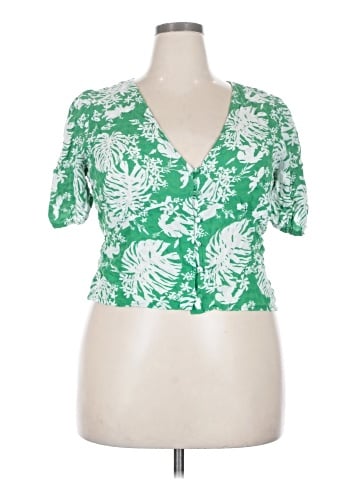 ABound Short Sleeve Blouse (view 1)