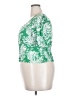 ABound Green Short Sleeve Blouse Size XXL - photo 5
