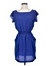 Gap 100% Polyester Solid Blue Casual Dress Size S - photo 1