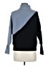 T Tahari Color Block Blue Turtleneck Sweater Size M - photo 2