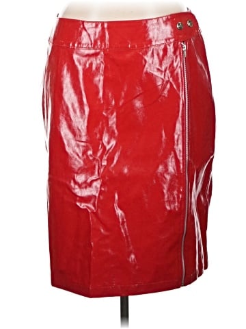 Ashley Stewart Faux Leather Skirt (view 1)