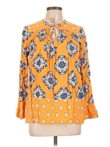 Crown & Ivy 3/4 Sleeve Blouse (view 1)