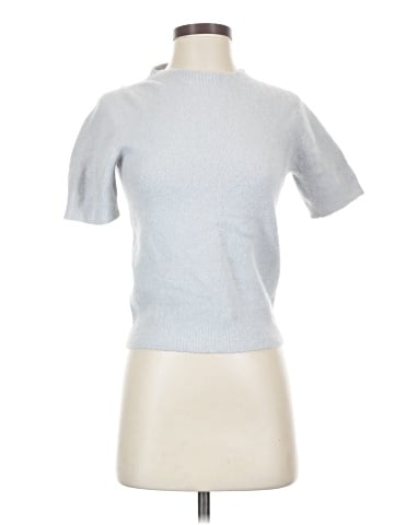 Bianco & Blu Short Sleeve Turtleneck (view 1)