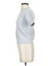 Bianco & Blu Silver Short Sleeve Turtleneck Size S - photo 5
