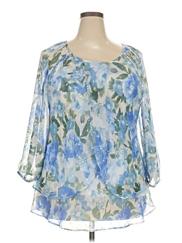 J by Joie 3/4 Sleeve Blouse (view 1)