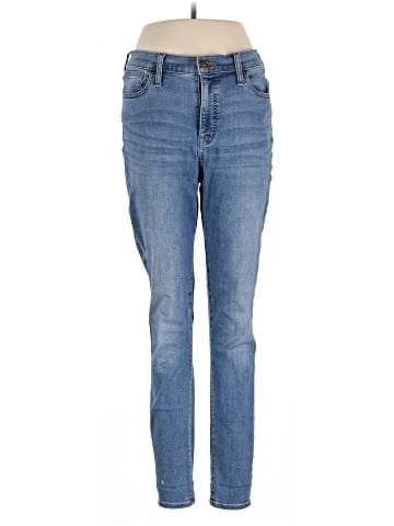 Madewell Tall 9" Mid-Rise Roadtripper Authentic Jeans in Enfield Wash (view 1)