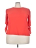CeCe Orange 3/4 Sleeve Top Size XXL - photo 1