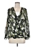 Casting 100% Polyester Green Long Sleeve Blouse Size Med (2 or M) - photo 1