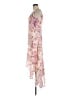 Lulus 100% Polyester Floral Pink Cocktail Dress Size M - photo 5